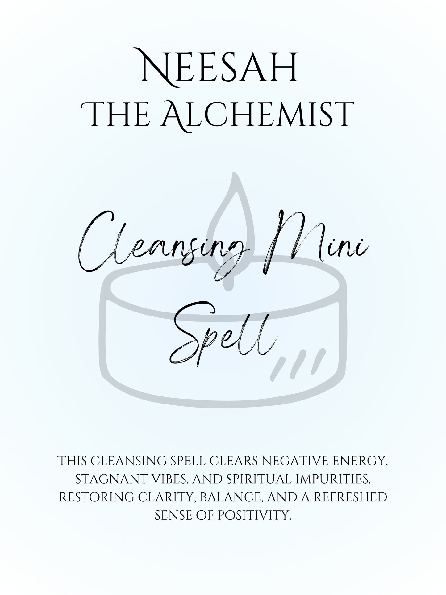 Cleansing Mini Spell