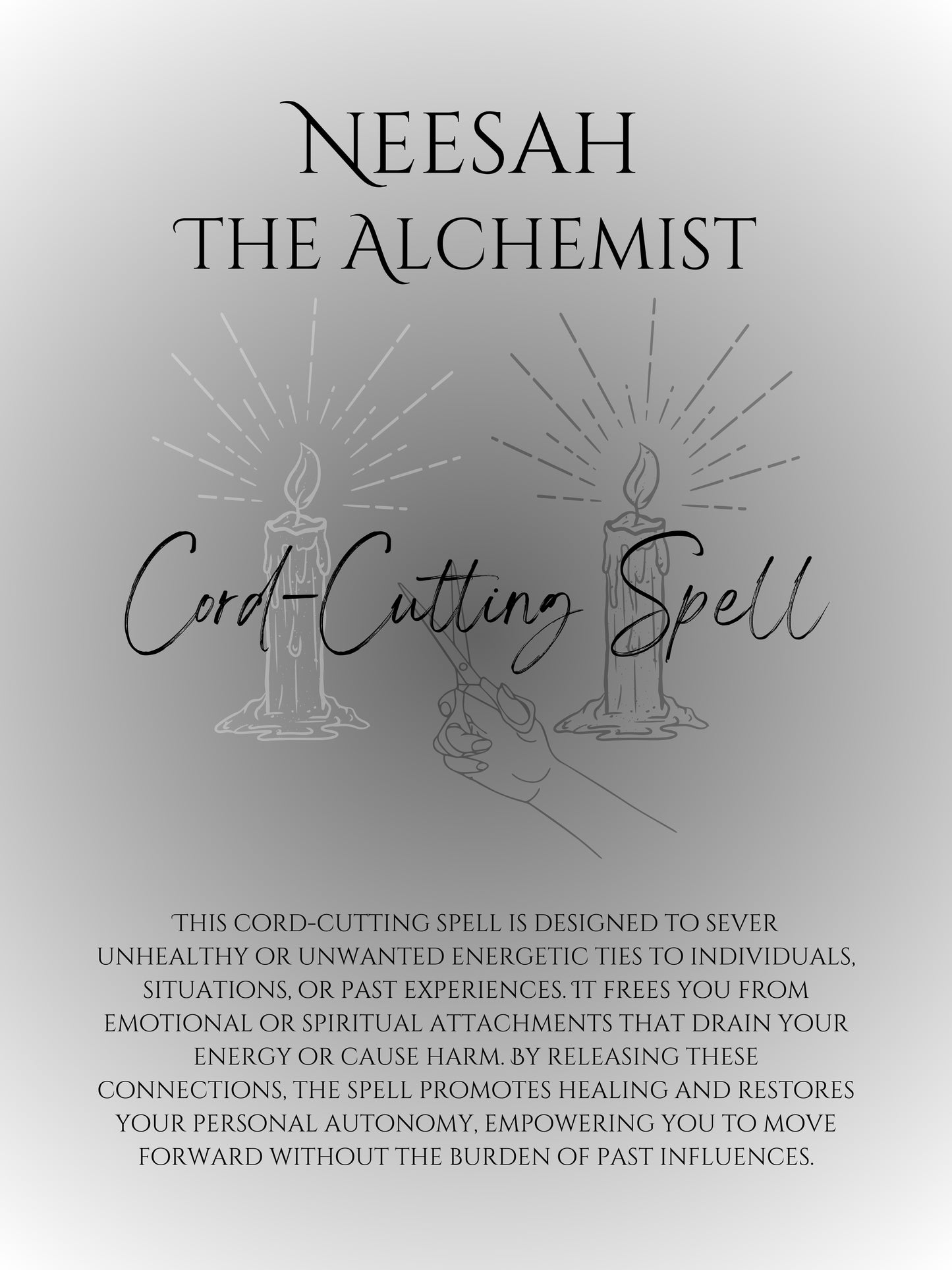 Cord-Cutting Spell