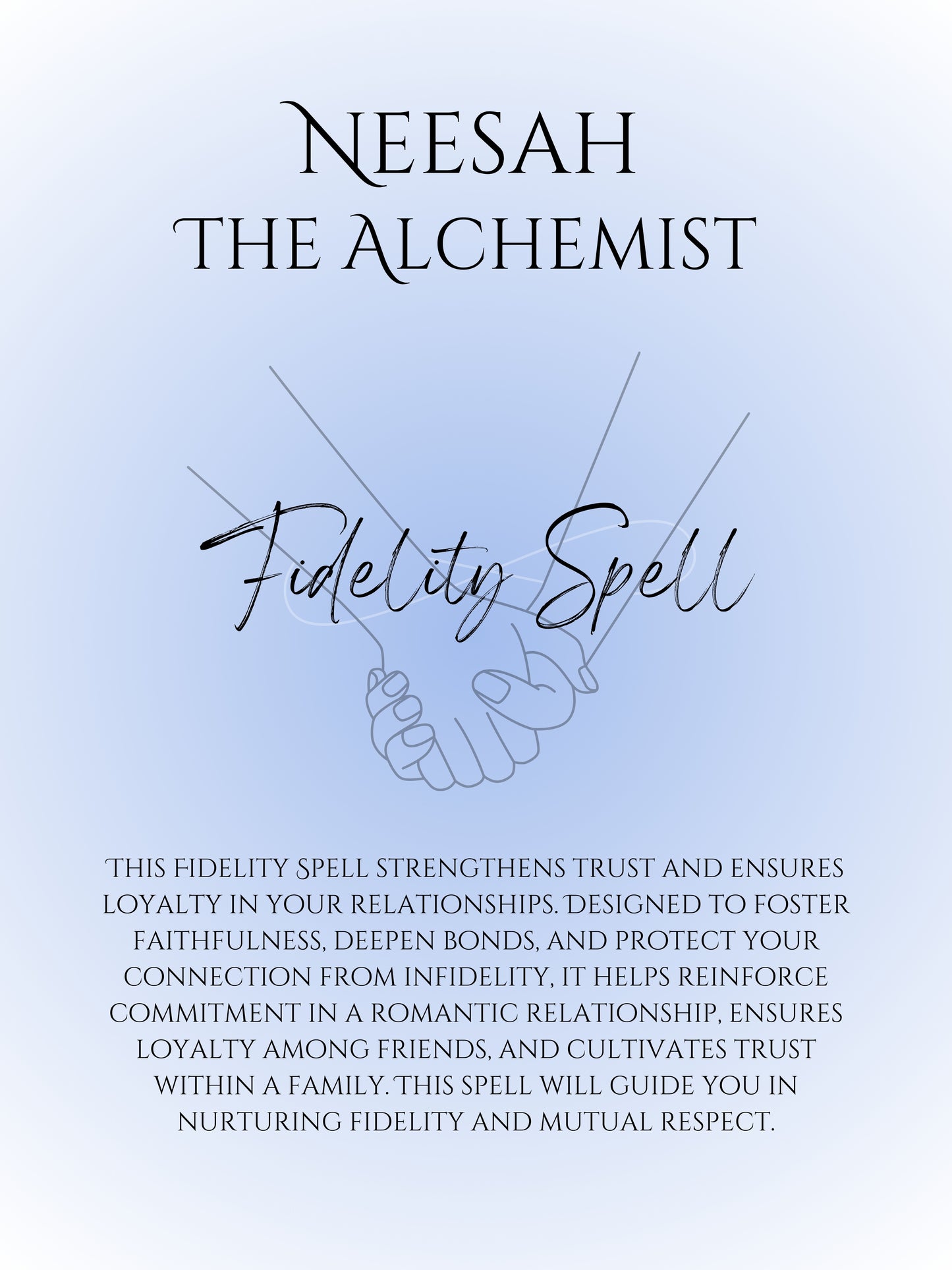 Fidelity Spell