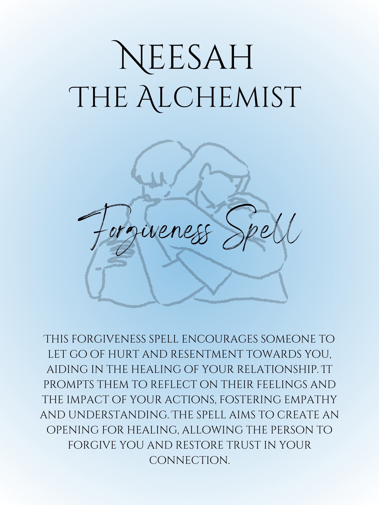 Forgiveness Spell