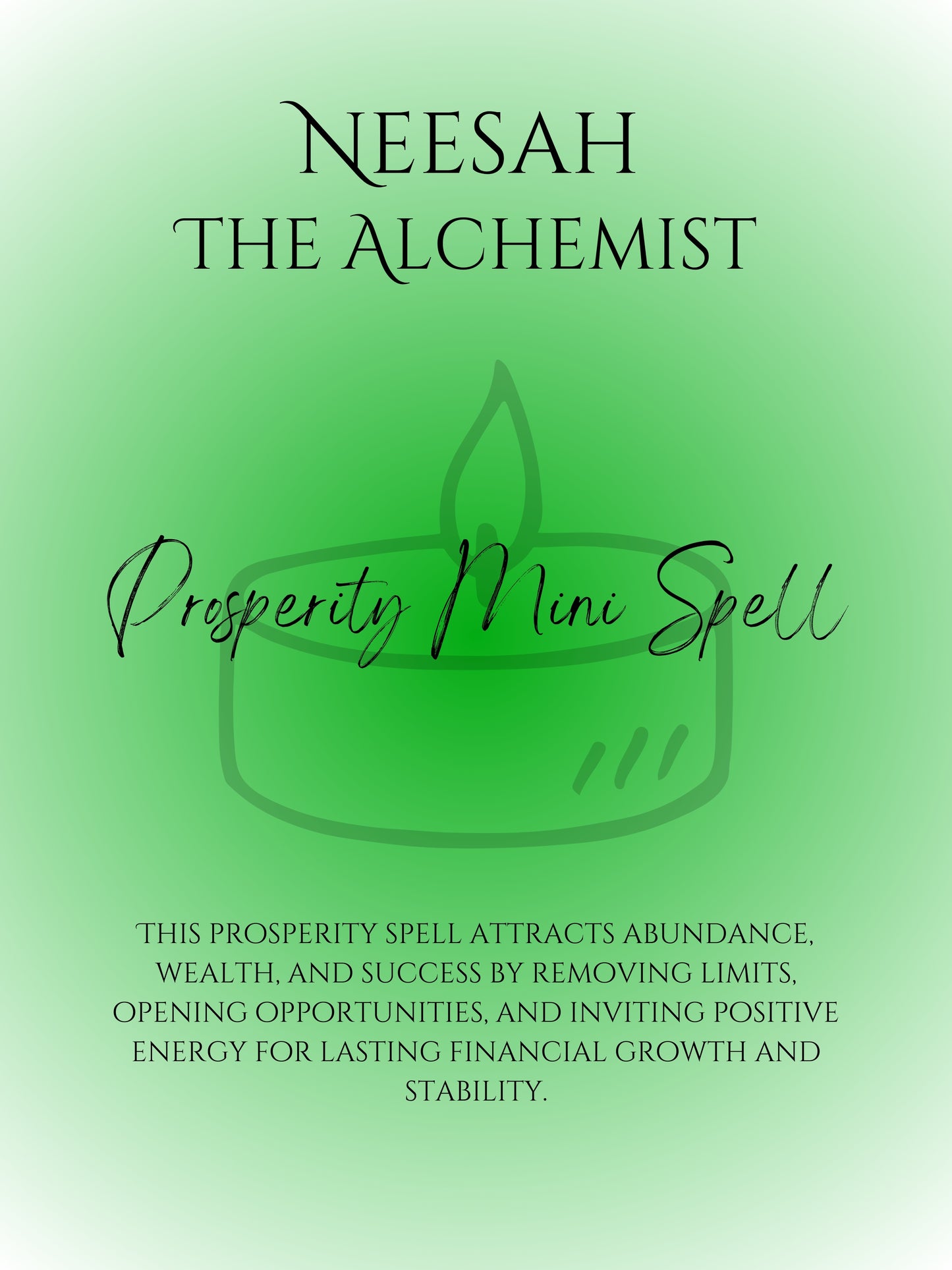 Prosperity Mini Spell