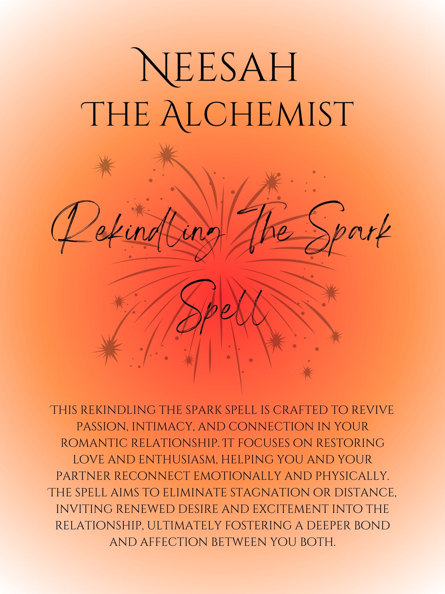 Rekindling The Spark Spell