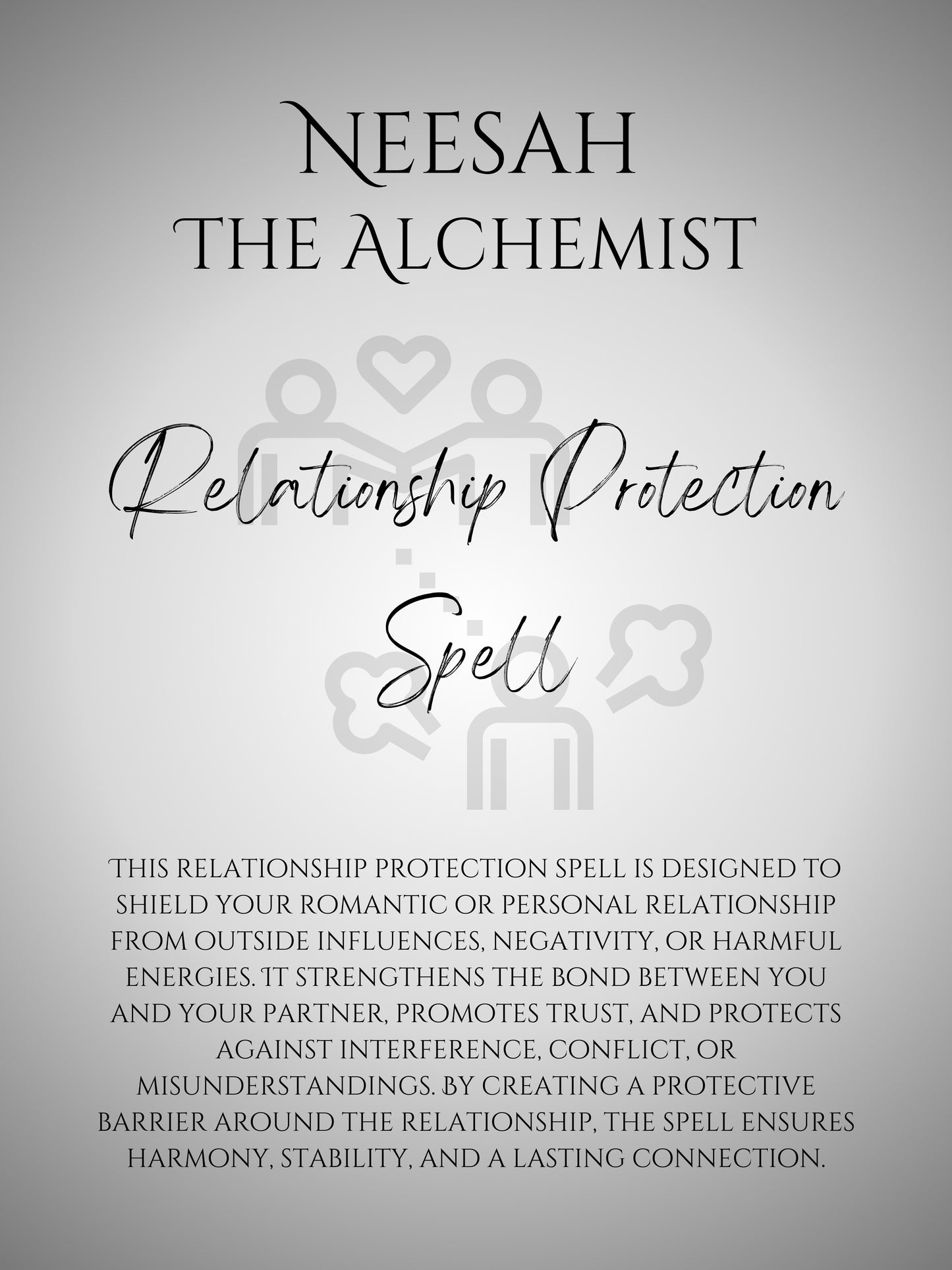 Relationship Protection Spell