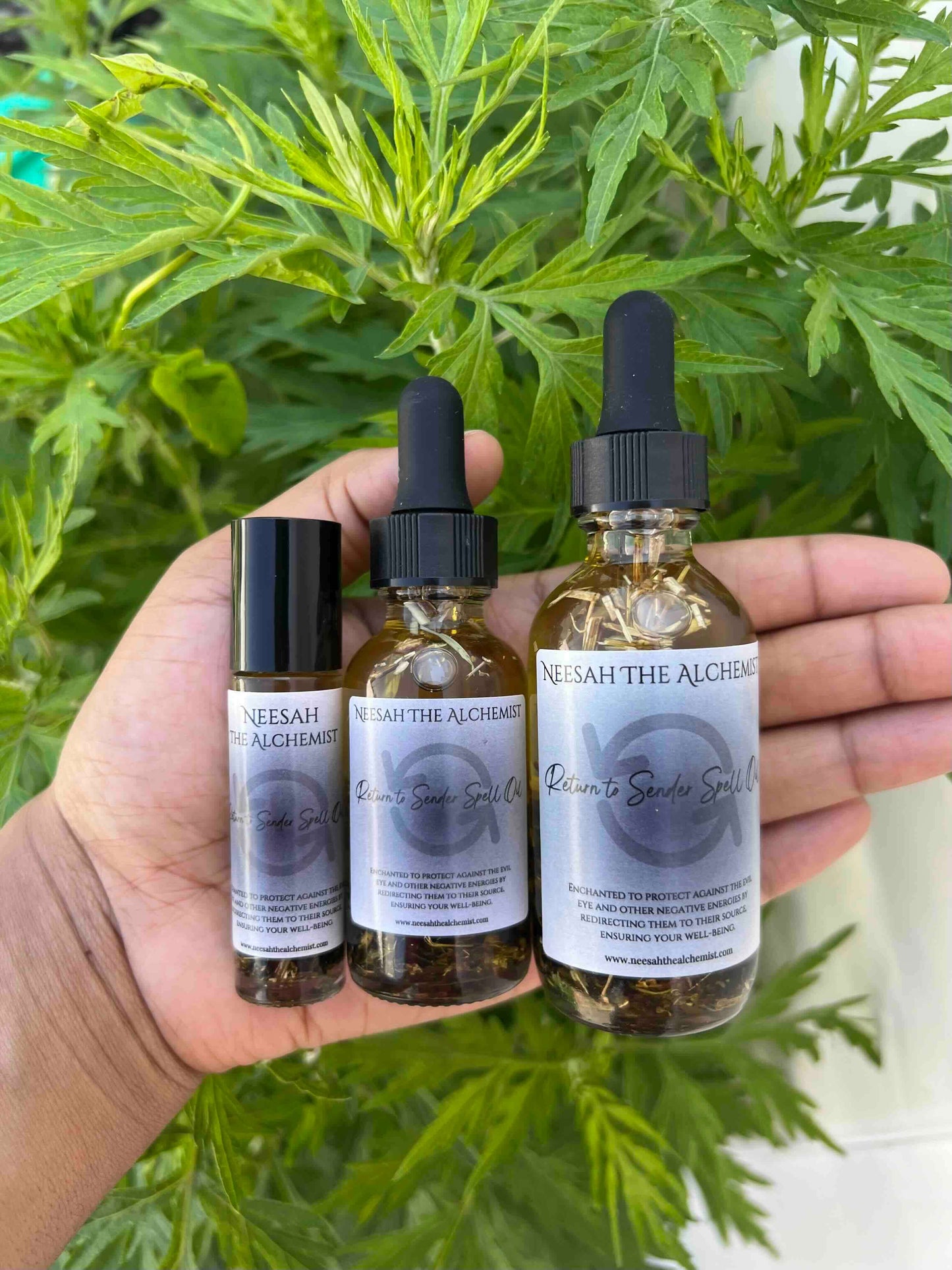 Return to Sender Ritual Spell Oil