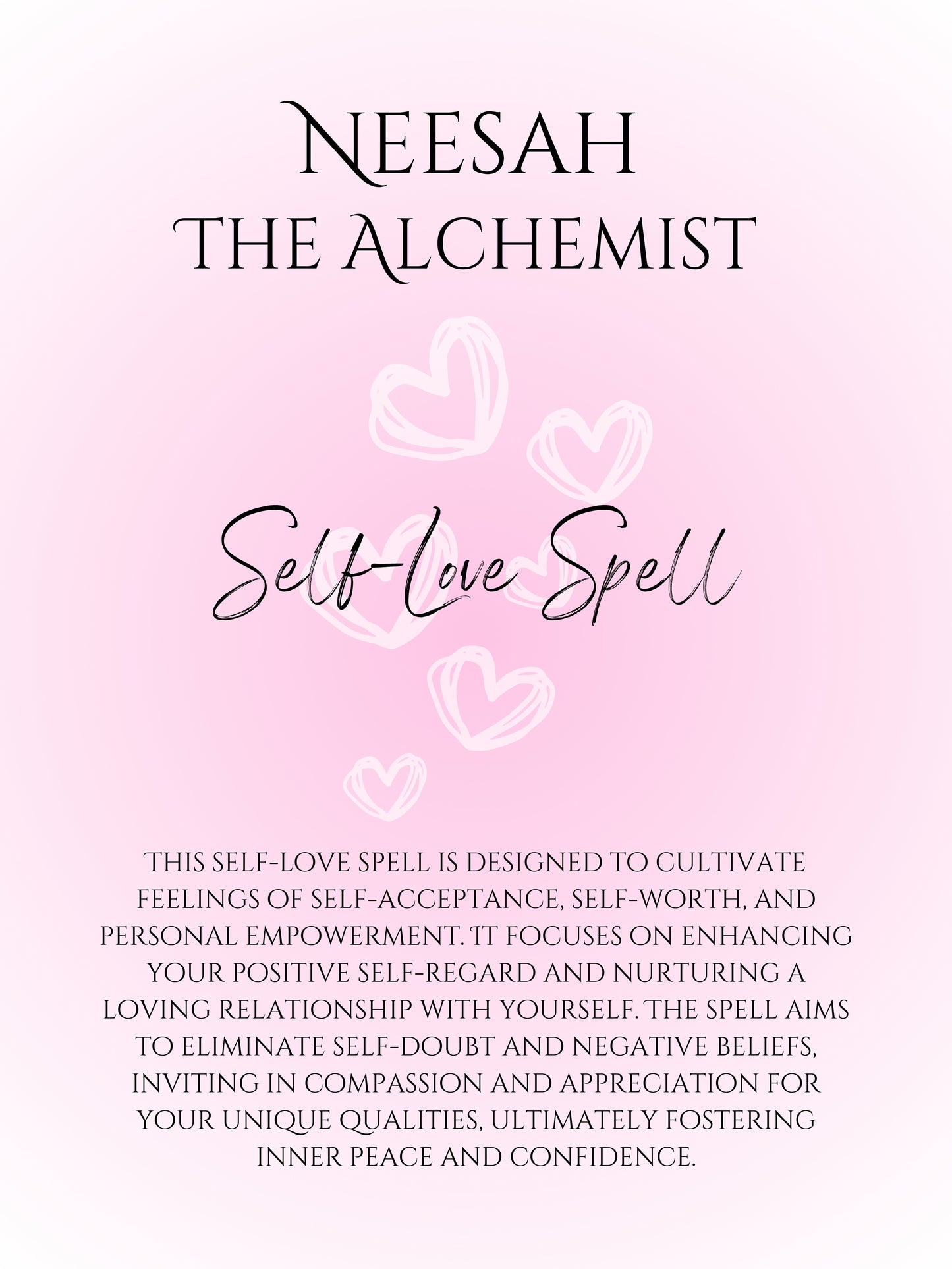 Self-Love Spell