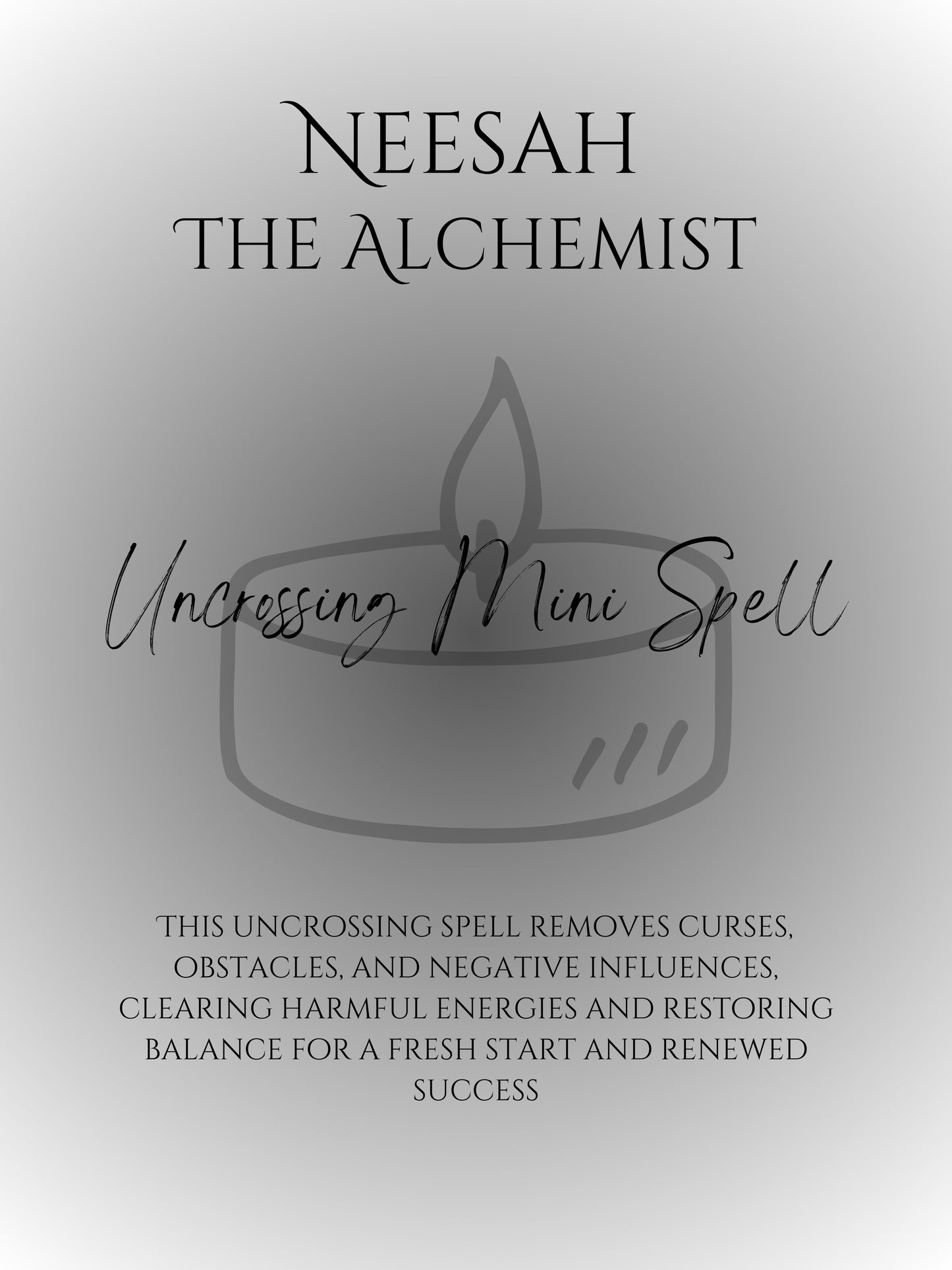 Uncrossing Mini Spell
