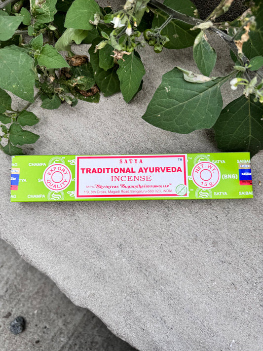 Satya Traditional Ayurveda Incense Sticks