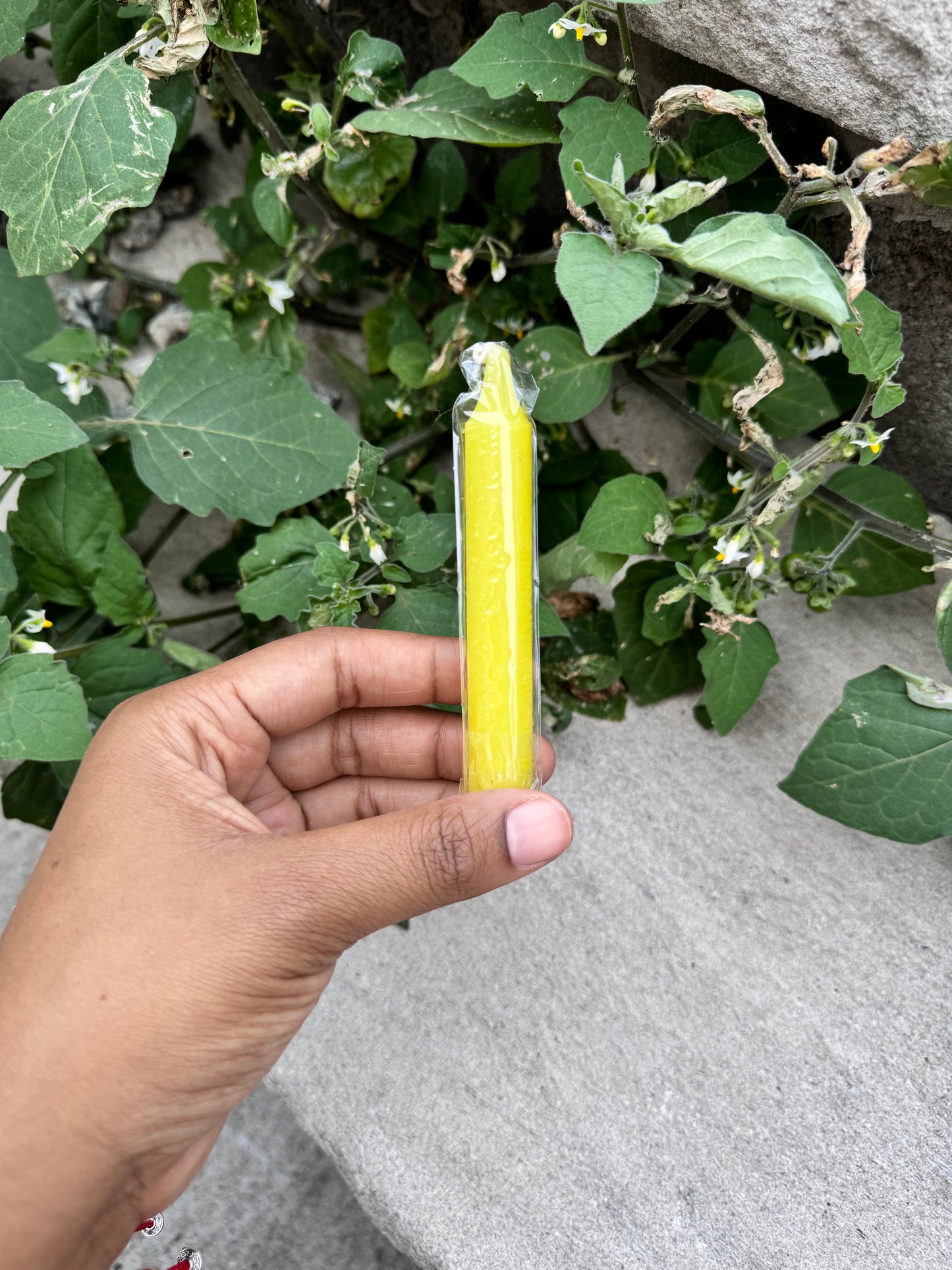 Yellow Chime Candle