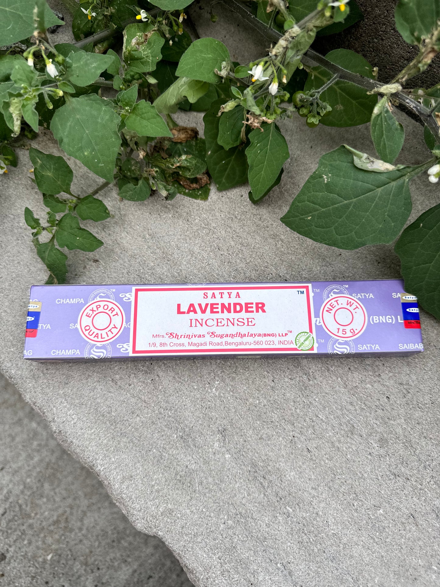 Satya Lavender Incense Sticks