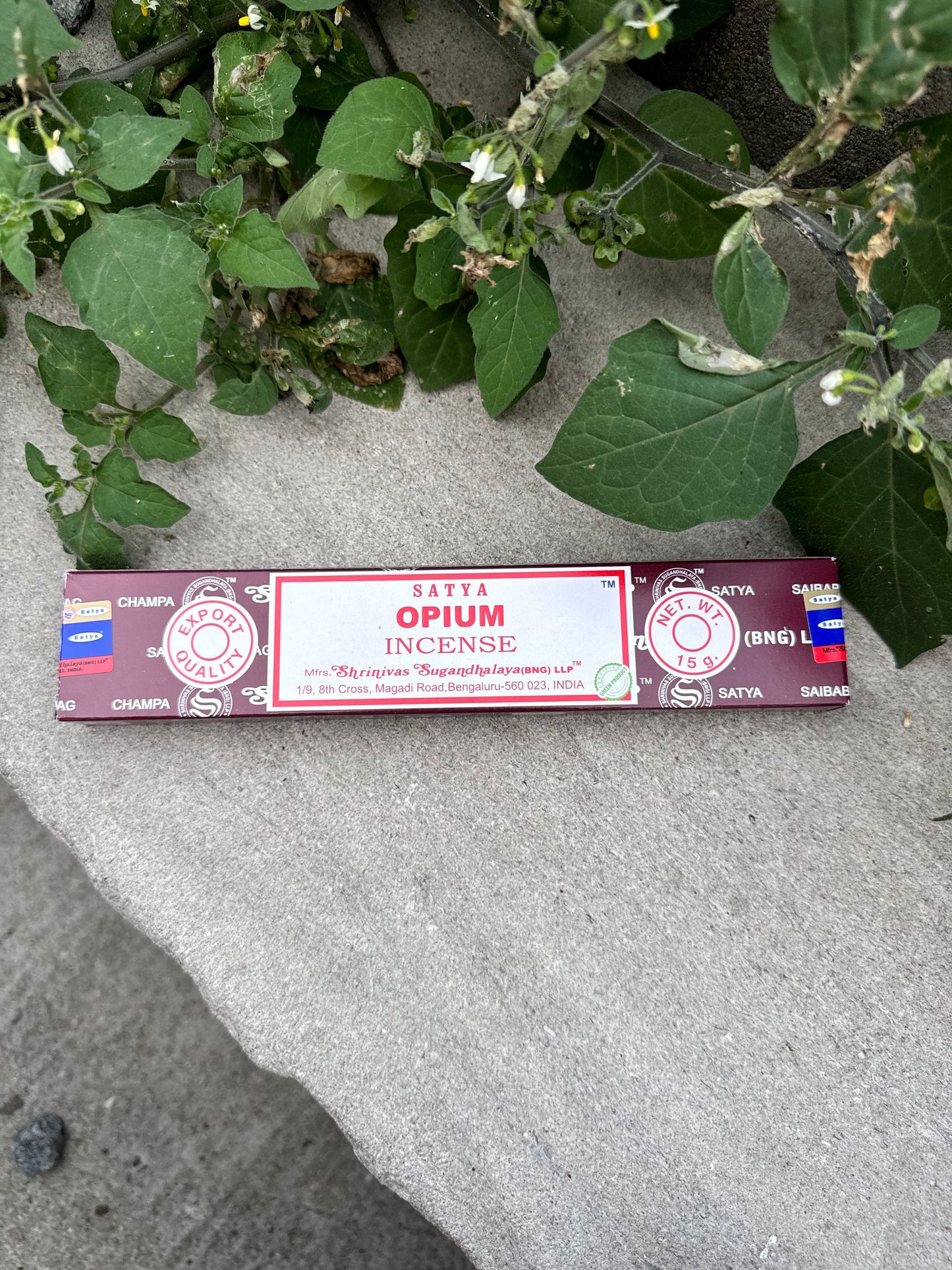 Satya Opium Incense Sticks