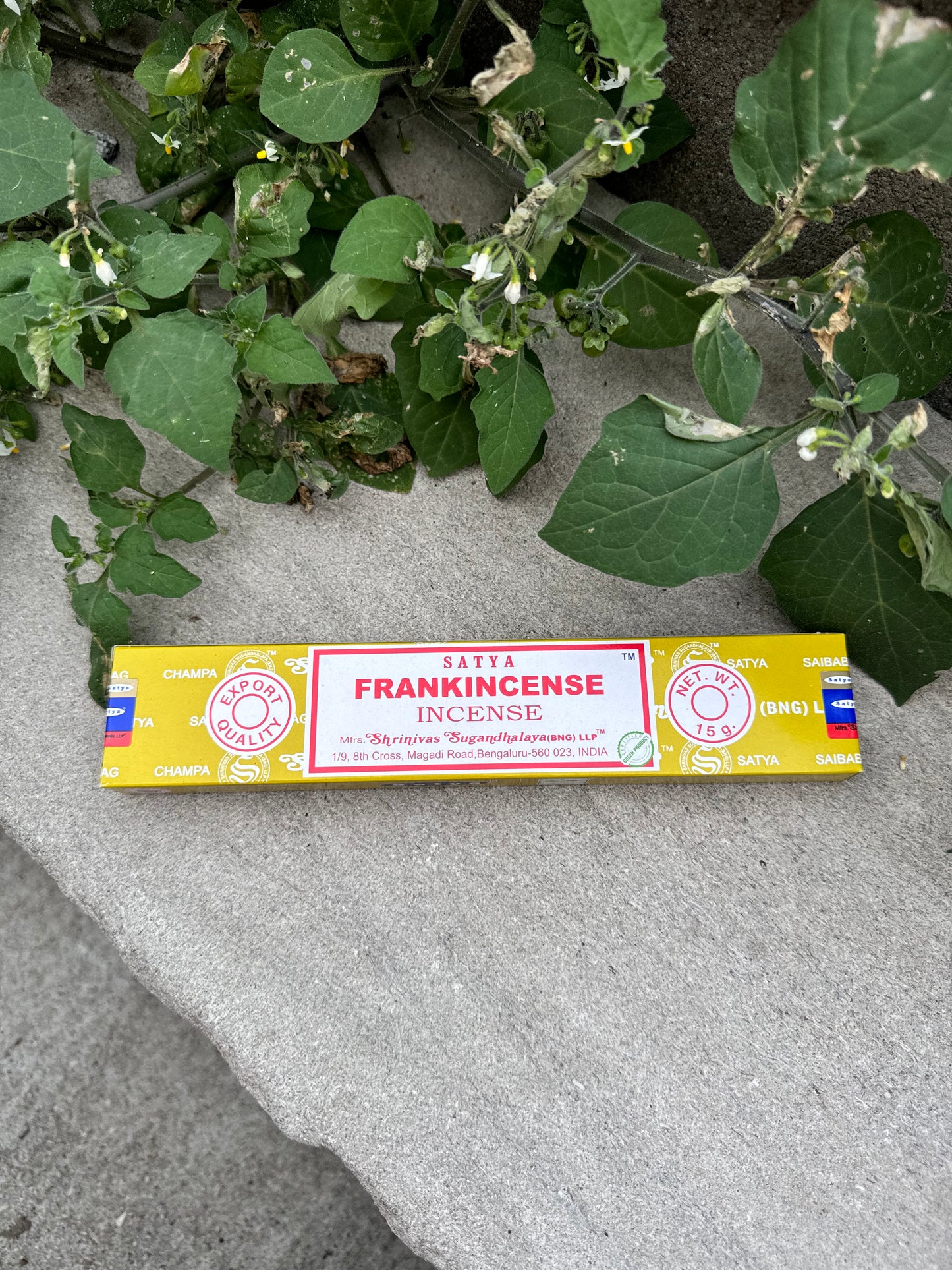 Satya Frankincense Incense Sticks