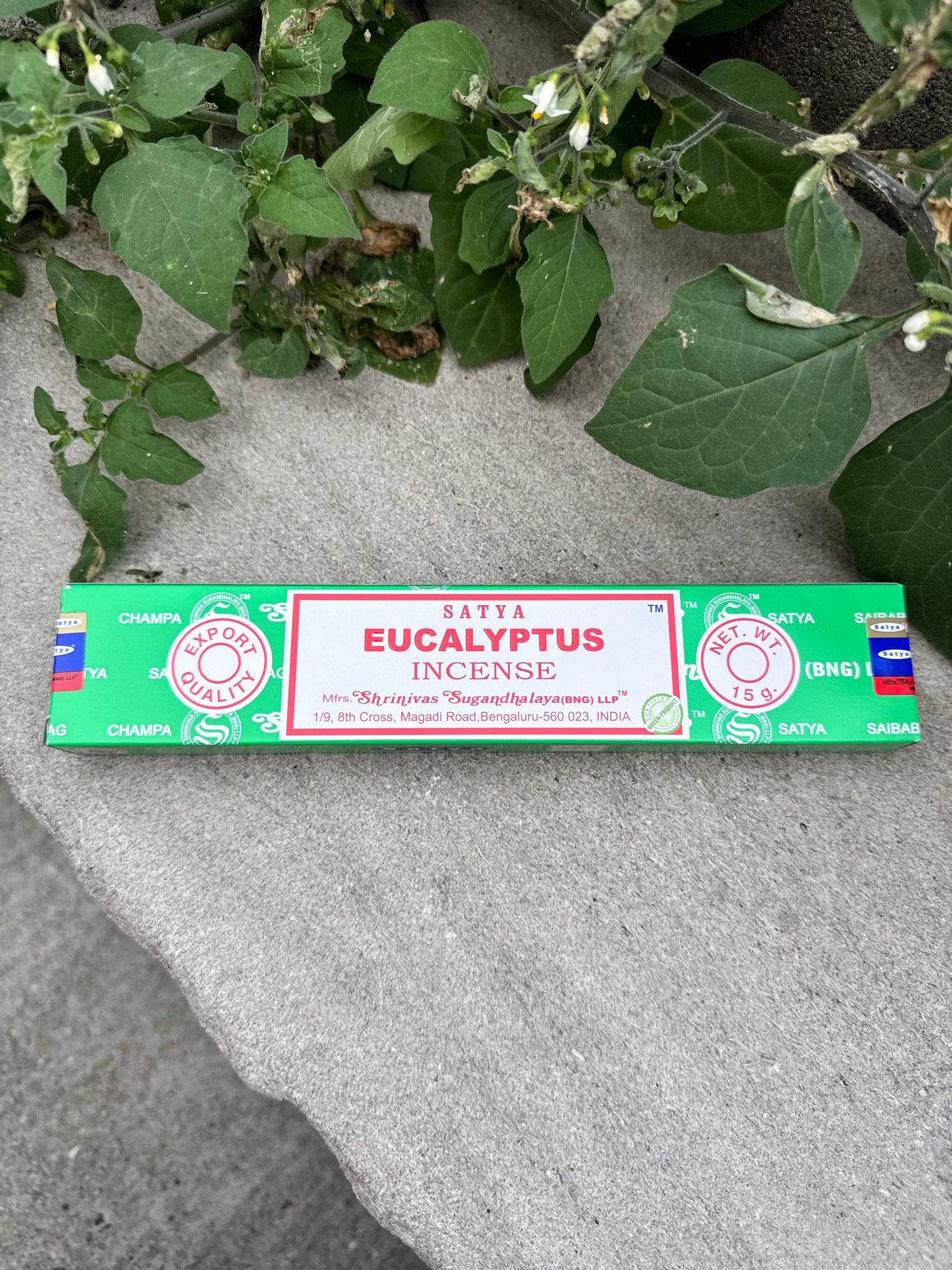 Satya Eucalyptus Incense Sticks