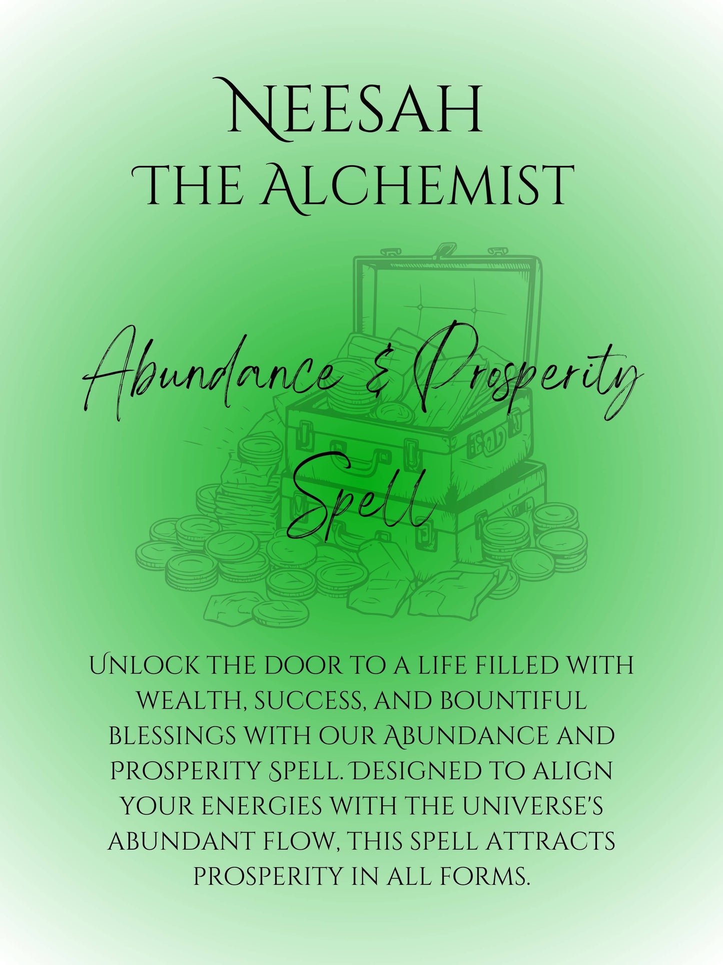 Abundance & Prosperity Spell