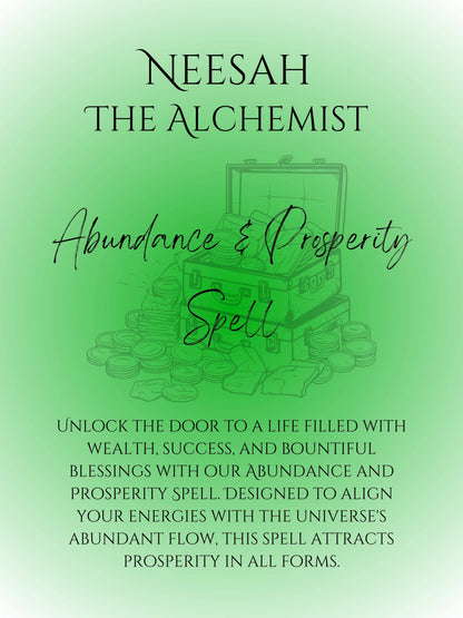 Abundance & Prosperity Spell