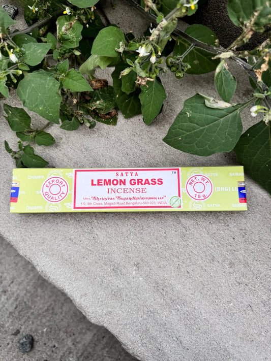 Satya Lemongrass Incense Sticks