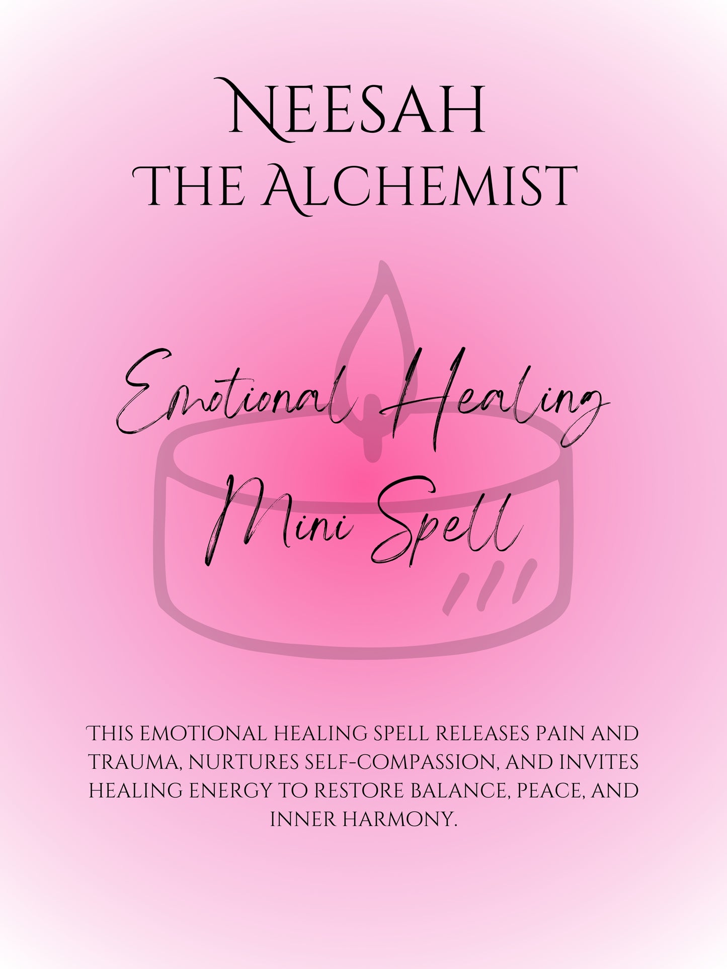 Emotional Healing Mini Spell