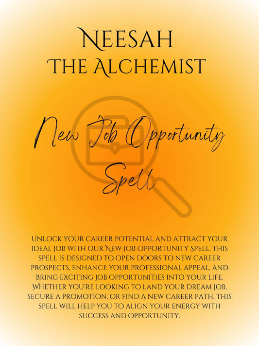 New Job Opportunity Spell