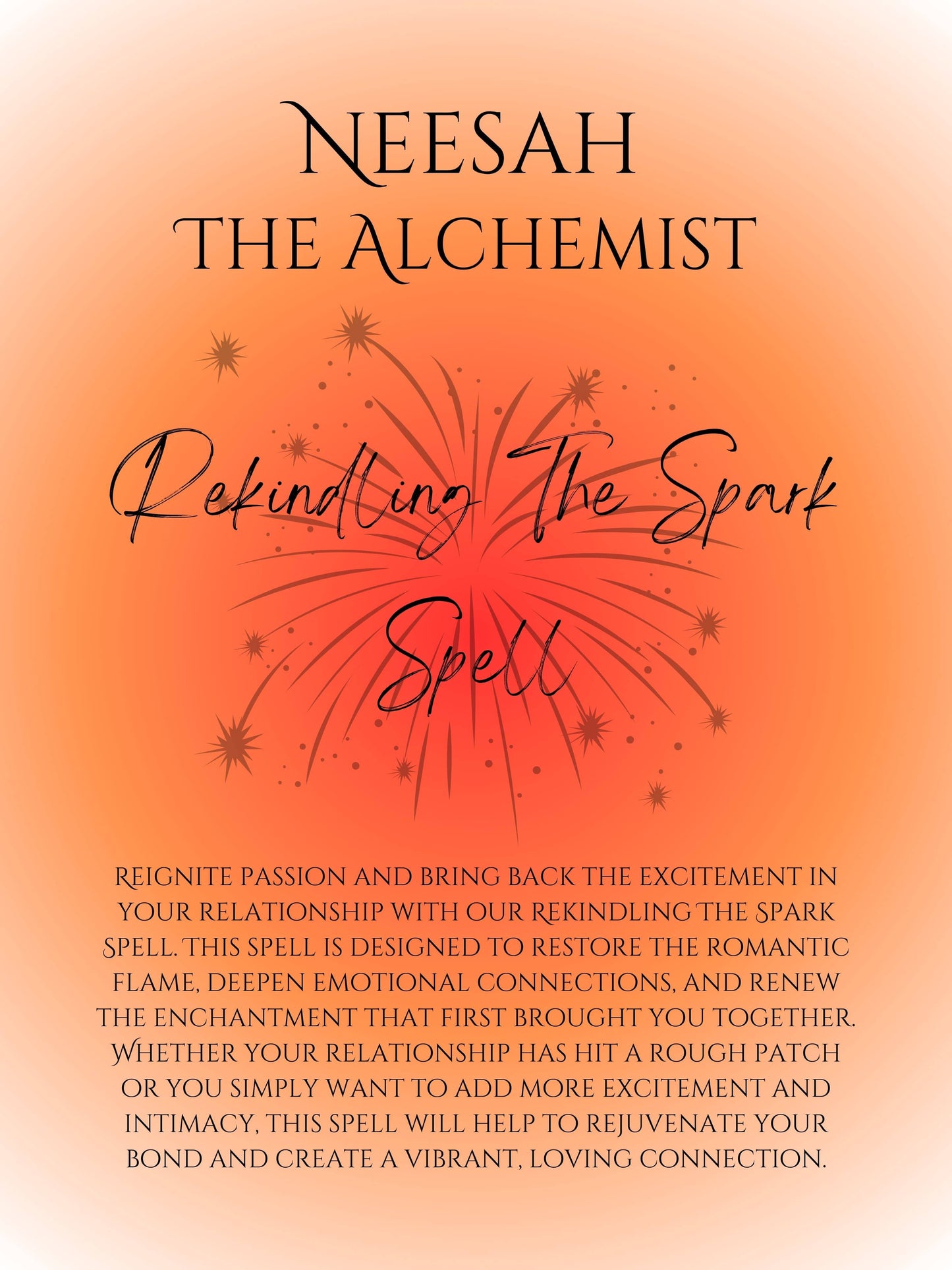 Rekindling The Spark Spell